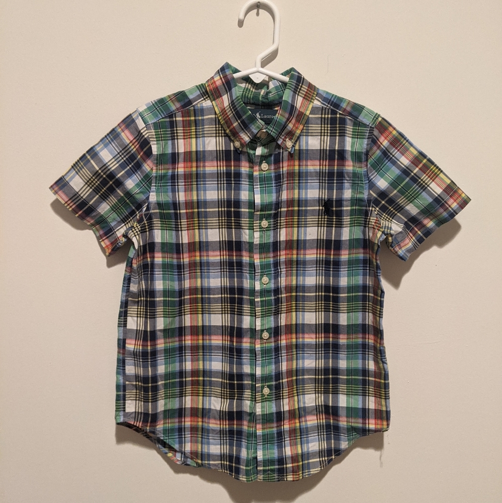 Ralph Lauren Plaid Shirt for Boys
